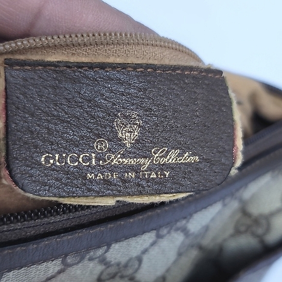 Gucci Crossbody Bag in Brown and Green - Picture 9 of 13